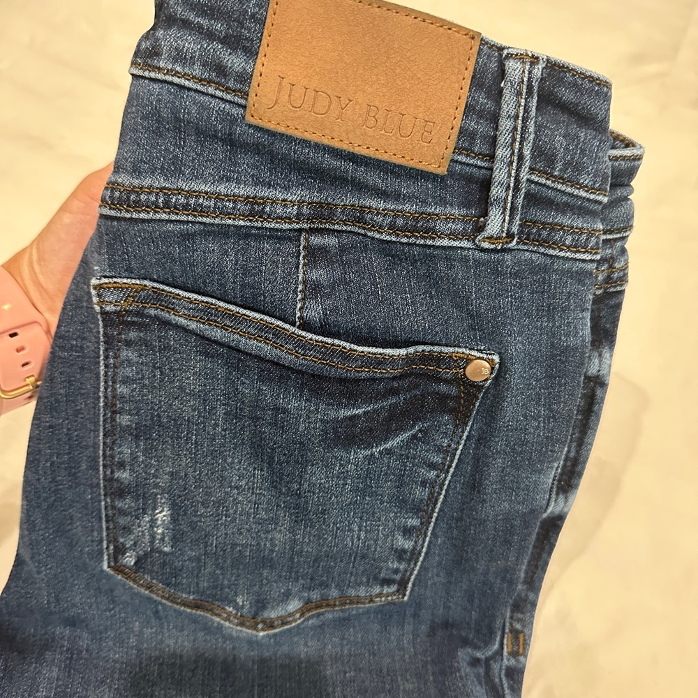Judy Blue Indigo Skinny Blue Jeans
